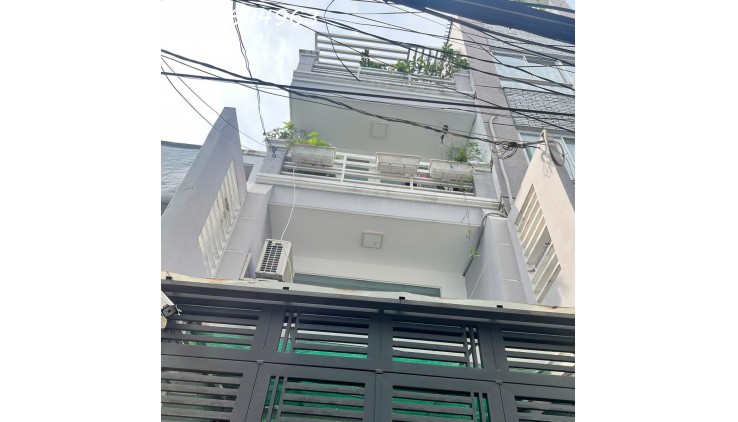 Q5 TRẦN BÌNH TRỌNG HẺM 1TRỤC THÔNG QUA NGUYỄN BIỂU 4 TẦNG BTCT 5PN KHU VỰC HIẾM CĂN BÁN 9.XT